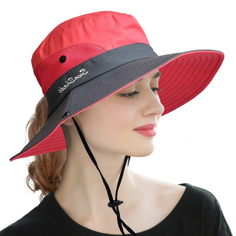 UV Protection Foldable Sun Hat - Stylish Packable Beach Hat