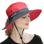 UV Protection Foldable Sun Hat - Stylish Packable Beach Hat