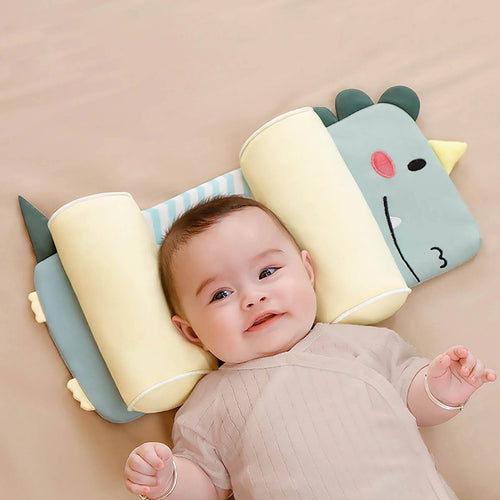Adjustable Newborn Head Pillow - Soft Cotton Support Pillow
