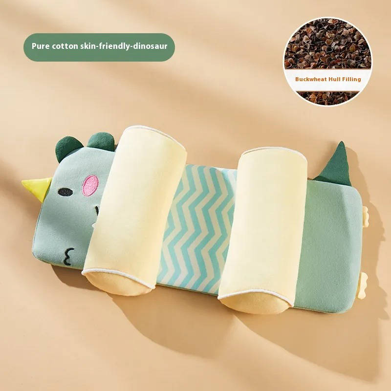Adjustable Newborn Head Pillow - Soft Cotton Support Pillow