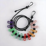 Portable Clothesline - Windproof, Retractable Travel Drying Line