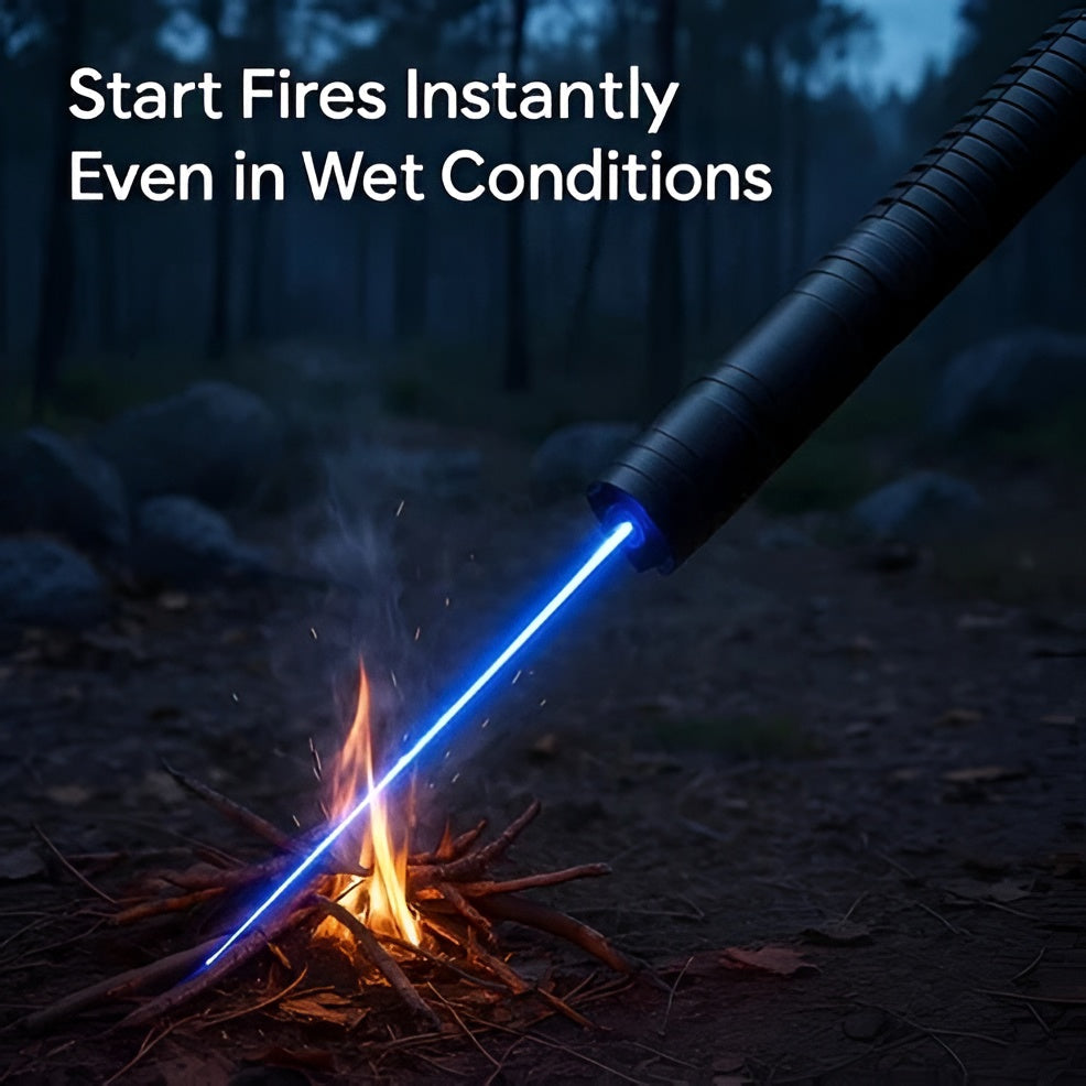 Tactical Laser Torch - Multifunction Outdoor Flashlight