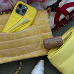 iPhone Case with Lip Gloss Set - Stylish Protection & Gift Bundle