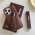 iPhone Case with Lip Gloss Set - Stylish Protection & Gift Bundle