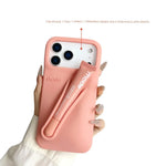 iPhone Case with Lip Gloss Set - Stylish Protection & Gift Bundle