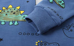 Dinosaur Print Kids Set - Boys 2-Piece Clothing Outfit