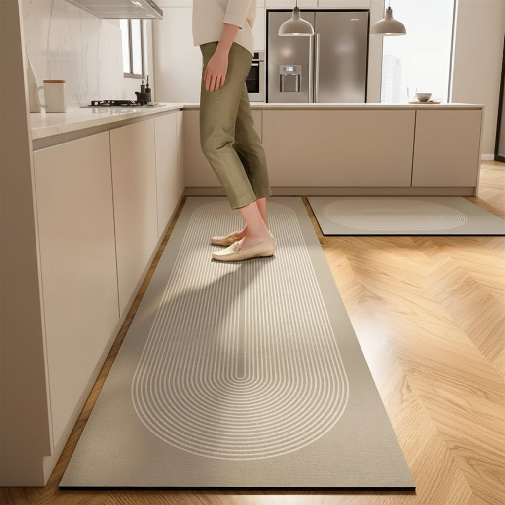 KitchenEase Anti-Fatigue Mat - Absorbent, Non-Slip Kitchen Comfort