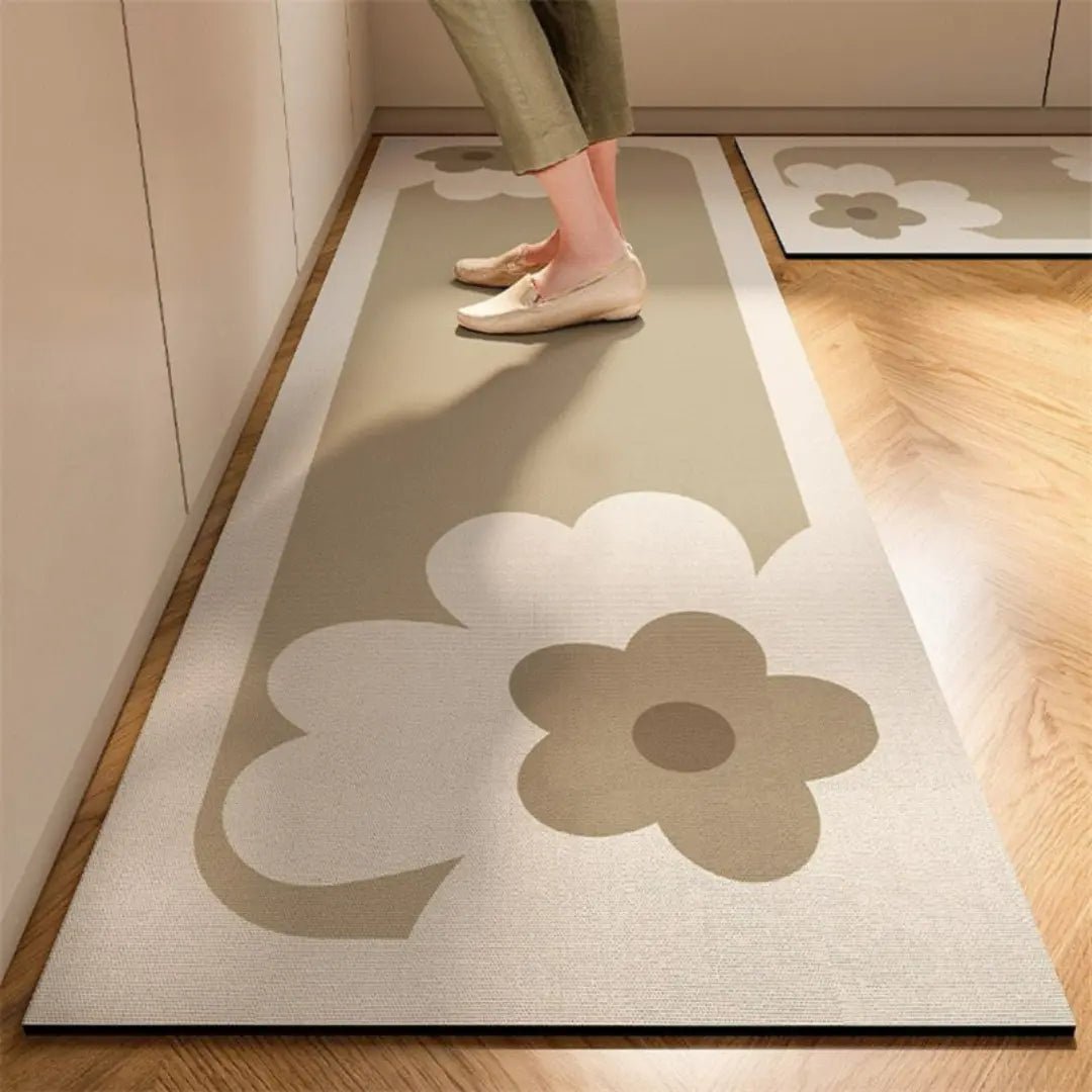 KitchenEase Anti-Fatigue Mat - Absorbent, Non-Slip Kitchen Comfort