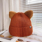PurrWarm Beanie - Knitted Winter Hat with Cat Ears