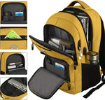 Slim Anti-Theft Laptop Backpack - USB Charging, Fits 15.6-Inch Laptops