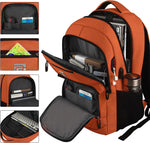 Slim Anti-Theft Laptop Backpack - USB Charging, Fits 15.6-Inch Laptops