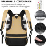 Slim Anti-Theft Laptop Backpack - USB Charging, Fits 15.6-Inch Laptops