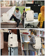 40L Waterproof Travel Backpack - USB Charging & Shoe Compartment