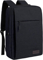 Slim Waterproof Laptop Backpack - Built-In USB Charging Port