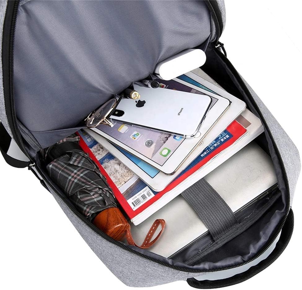 Slim Waterproof Laptop Backpack - Built-In USB Charging Port