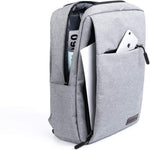 Slim Waterproof Laptop Backpack - Built-In USB Charging Port
