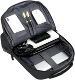 Slim Waterproof Laptop Backpack - Built-In USB Charging Port