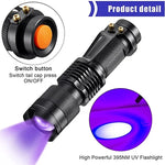 UV Flashlight Blacklight - Pet Stain & Urine Spot Detector
