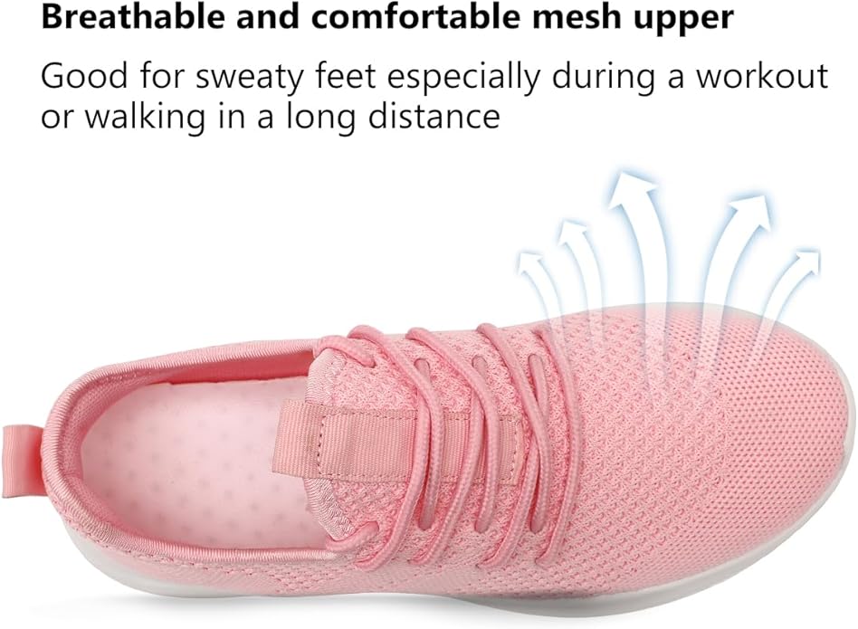 Jesse Sneakers - Lightweight Breathable Sport and Workout Shoes
