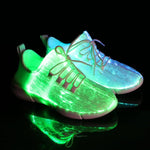 GlowKicks Light-Up Shoes - USB Rechargeable LED Sneakers