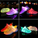 GlowKicks Light-Up Shoes - USB Rechargeable LED Sneakers