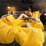 DreamWeave Duvet Cover - Velvety Fleece Comfort Bedding Set