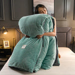 DreamWeave Duvet Cover - Velvety Fleece Comfort Bedding Set