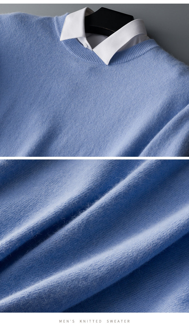 Luxury Cashmere Sweater for Men - Soft Everyday Elegance
