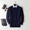 Dark Blue - Crew Neck