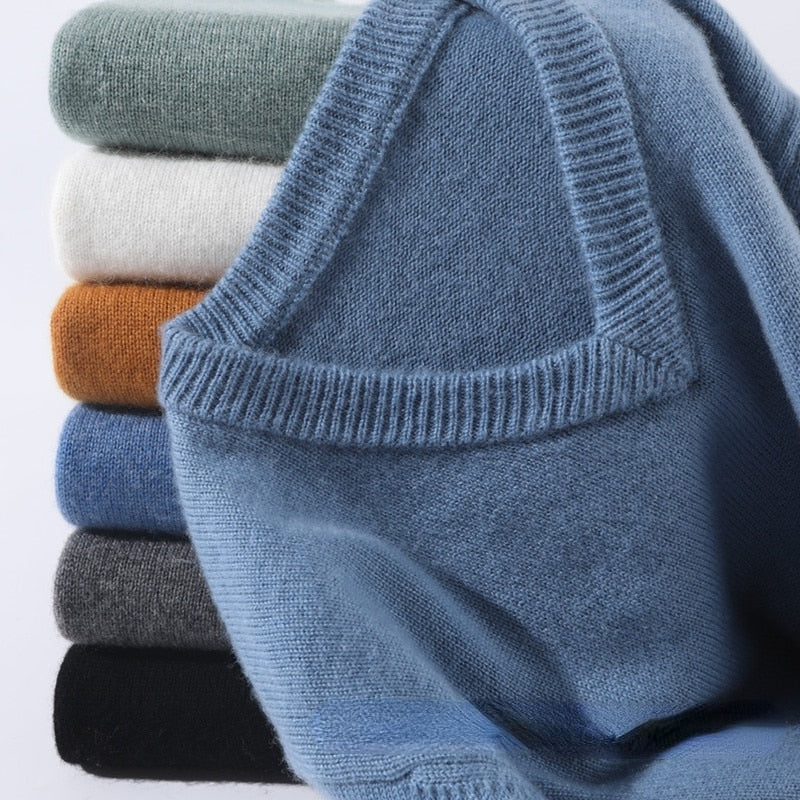 Luxury Cashmere Sweater for Men - Soft Everyday Elegance