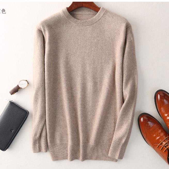 Luxury Cashmere Sweater for Men - Soft Everyday Elegance