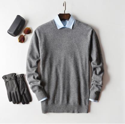 Luxury Cashmere Sweater for Men - Soft Everyday Elegance