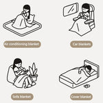 CozyWrap Luxury Comfort Blanket - Soft Plush Warmth