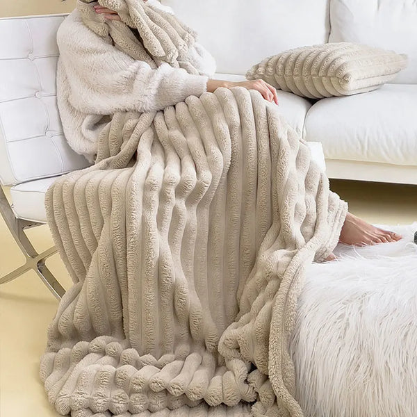 CozyWrap Luxury Comfort Blanket - Soft Plush Warmth