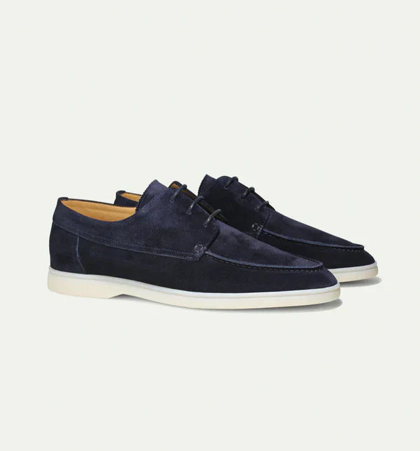 Diederik Leather Loafers - Classic Lace-Up Style for Men