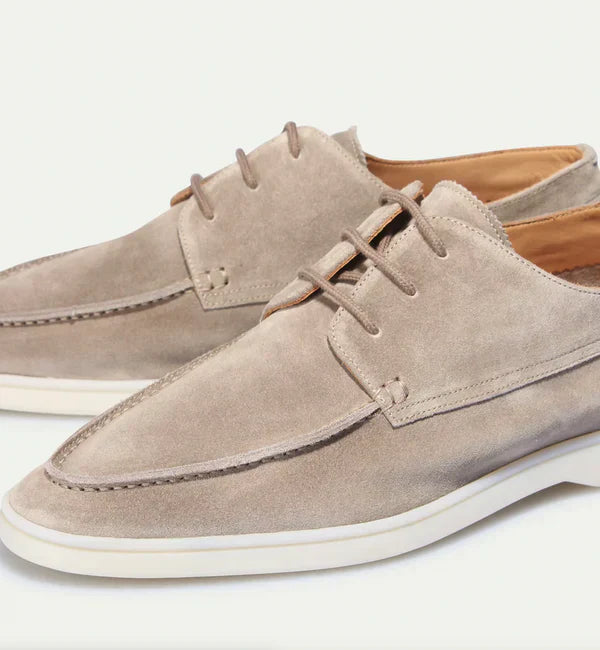 Diederik Leather Loafers - Classic Lace-Up Style for Men