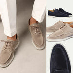 Diederik Leather Loafers - Classic Lace-Up Style for Men