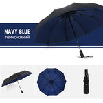 Windproof Umbrella - Storm-Ready, Easy One-Hand Operation