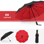 Windproof Umbrella - Storm-Ready, Easy One-Hand Operation