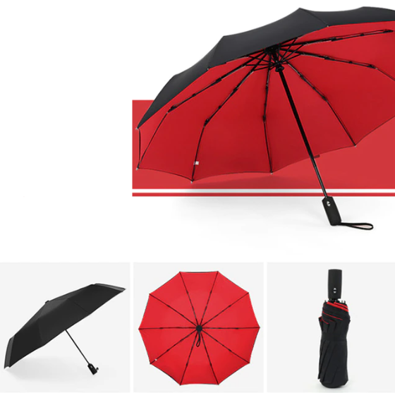 Windproof Umbrella - Storm-Ready, Easy One-Hand Operation