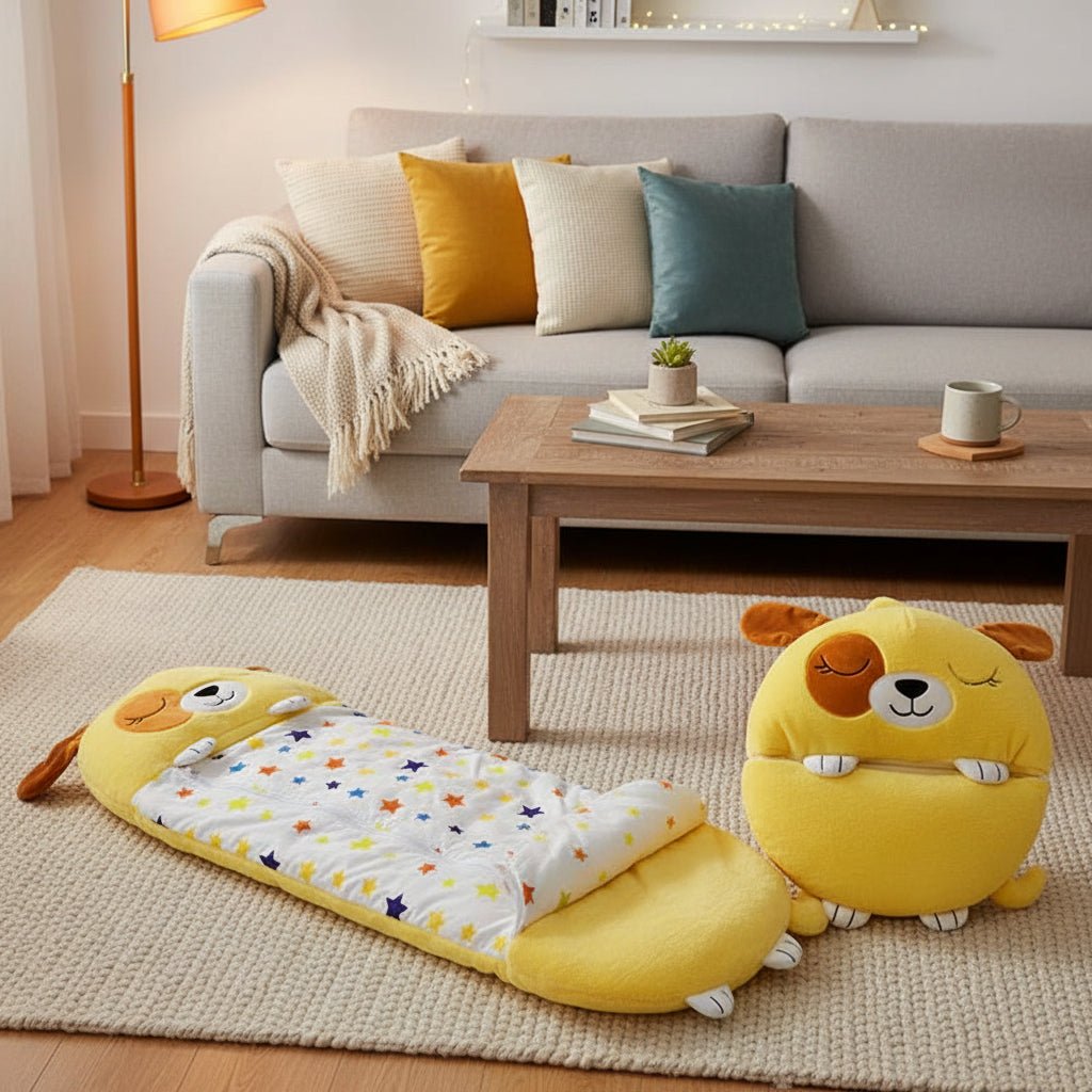 MagicalCuddle 2-in-1 Cuddle Toy Sleeping Bag - Plush Companion for Kids
