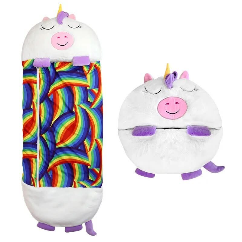 MagicalCuddle 2-in-1 Cuddle Toy Sleeping Bag - Plush Companion for Kids
