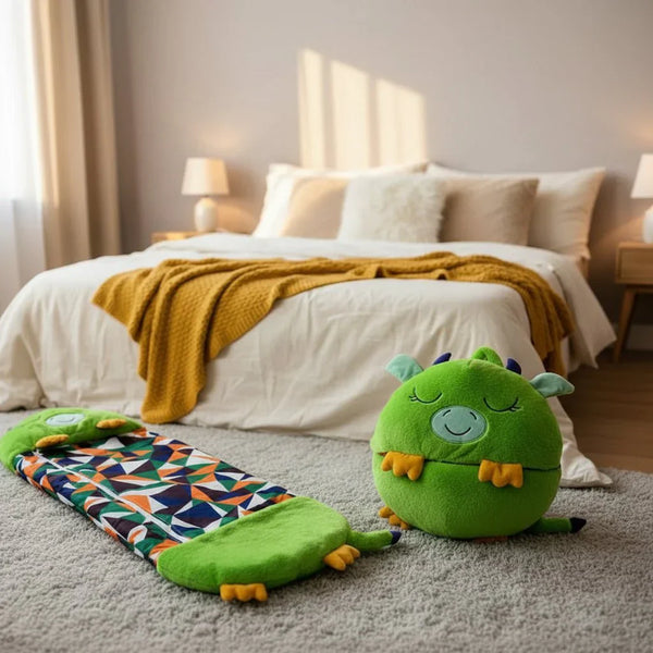 MagicalCuddle 2-in-1 Cuddle Toy Sleeping Bag - Plush Companion for Kids