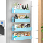 SpiceGrip Magnetic Spice Rack Set - Space-Saving Kitchen Organizer