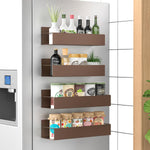 SpiceGrip Magnetic Spice Rack Set - Space-Saving Kitchen Organizer