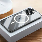 Steel Guard MagSafe Case for iPhone 15 - Slim, Clear Protection