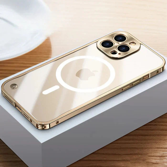 Steel Guard MagSafe Case for iPhone 15 - Slim, Clear Protection