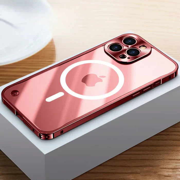 Steel Guard MagSafe Case for iPhone 15 - Slim, Clear Protection