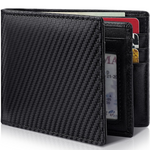 StitchCraft Bifold Leather Wallet - RFID Blocking Protection