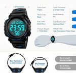Martin Men's Digital Sports Watch - Waterproof LED Display